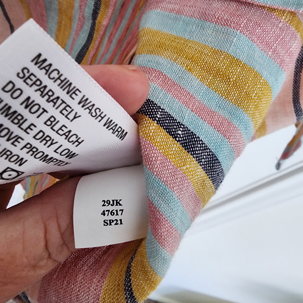 Orvis Multicolor Striped Button-Up Shirt - Picture 5 of 7